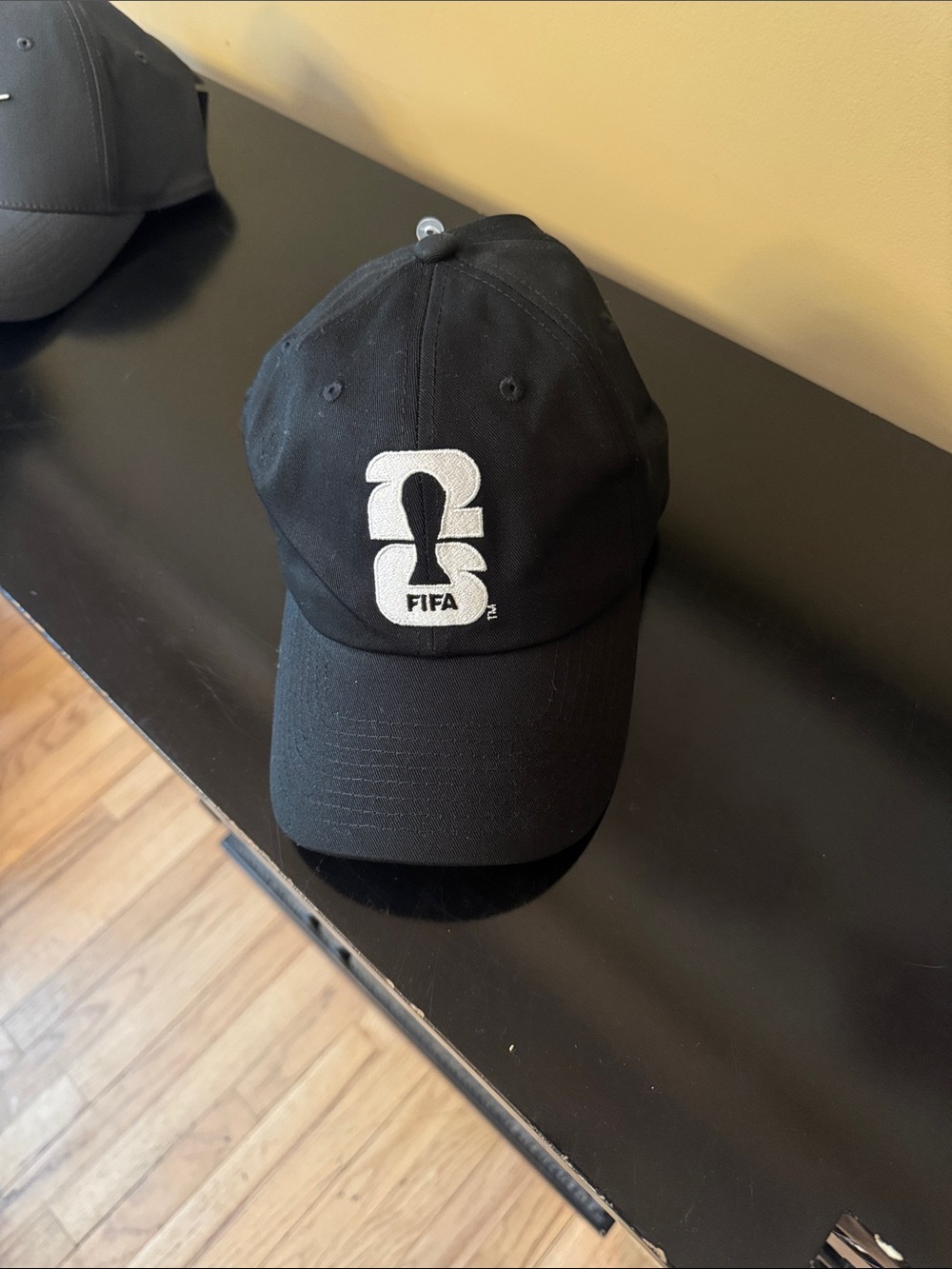 Black FIFA Logo Baseball Cap
